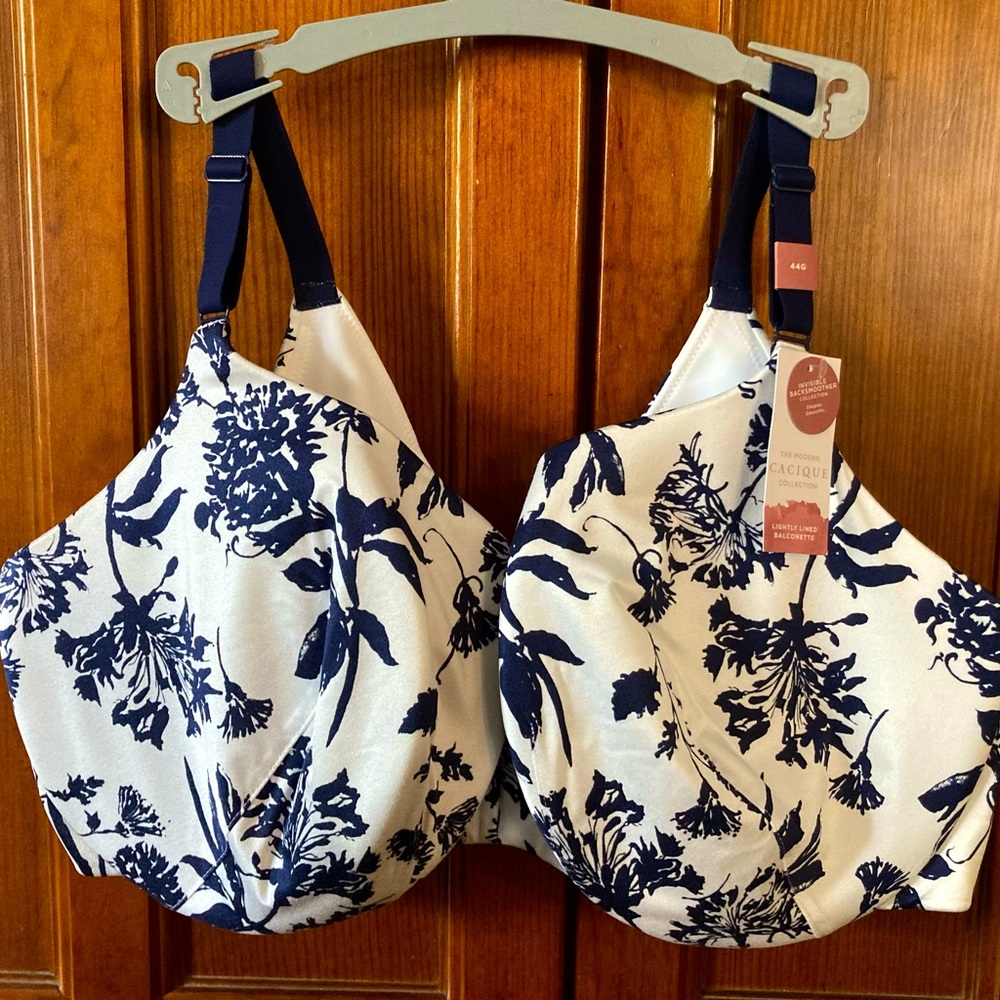Cacique Invisible Backsmoother Lightly Lined Balconette Bra